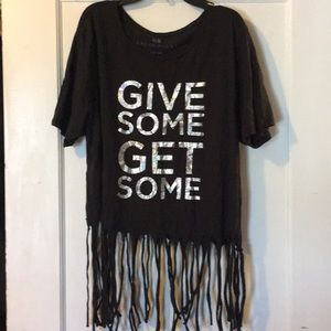 Custom cut shirt Urban Decay tee